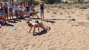 gyncana en la playa de denia